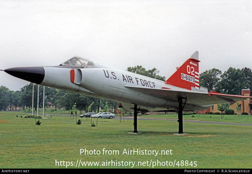 Aircraft Photo of 56-1273 / 0-61273 | Convair F-102A Delta Dagger | USA - Air Force | AirHistory.net #48845