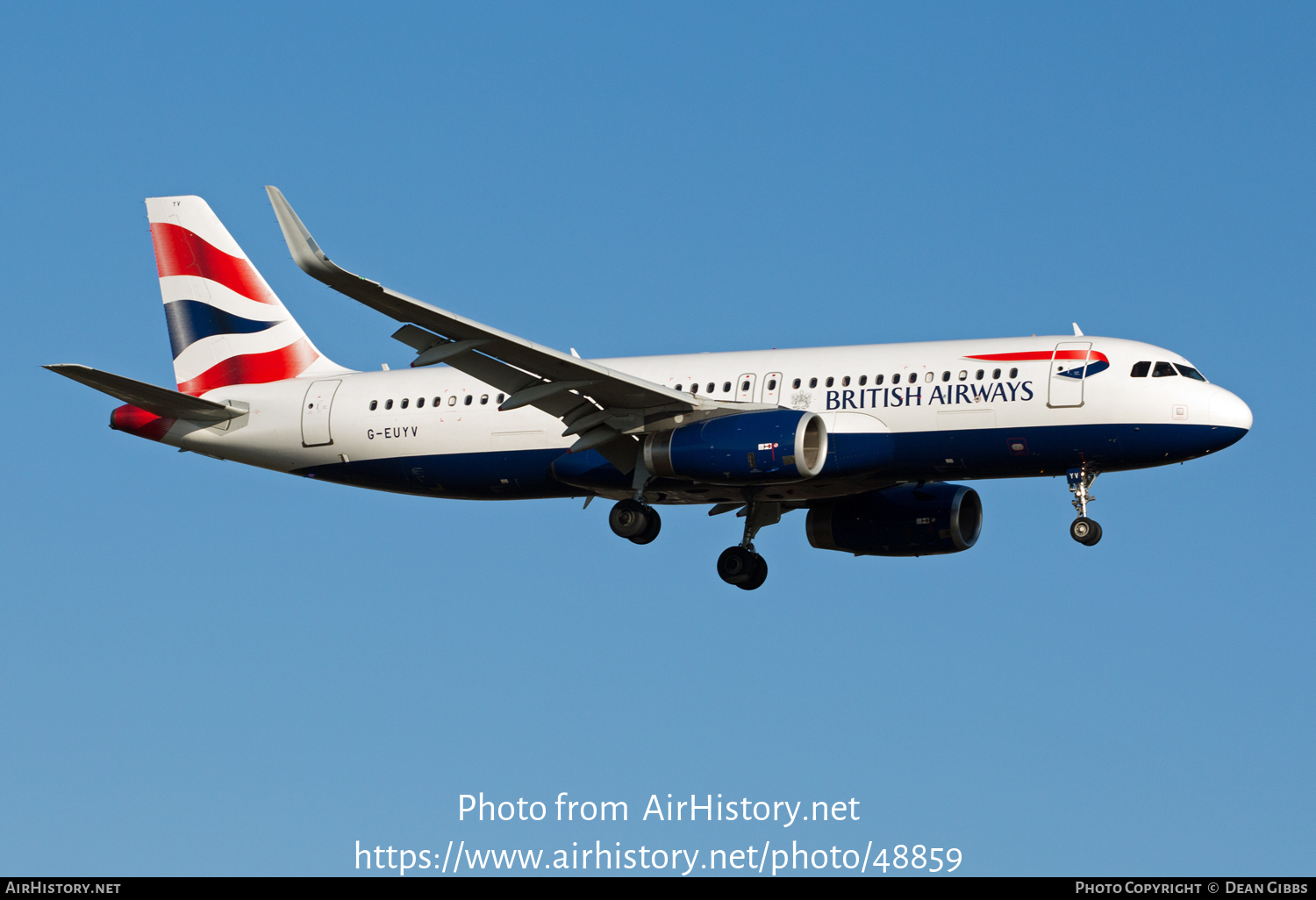 Aircraft Photo of G-EUYV | Airbus A320-232 | British Airways | AirHistory.net #48859