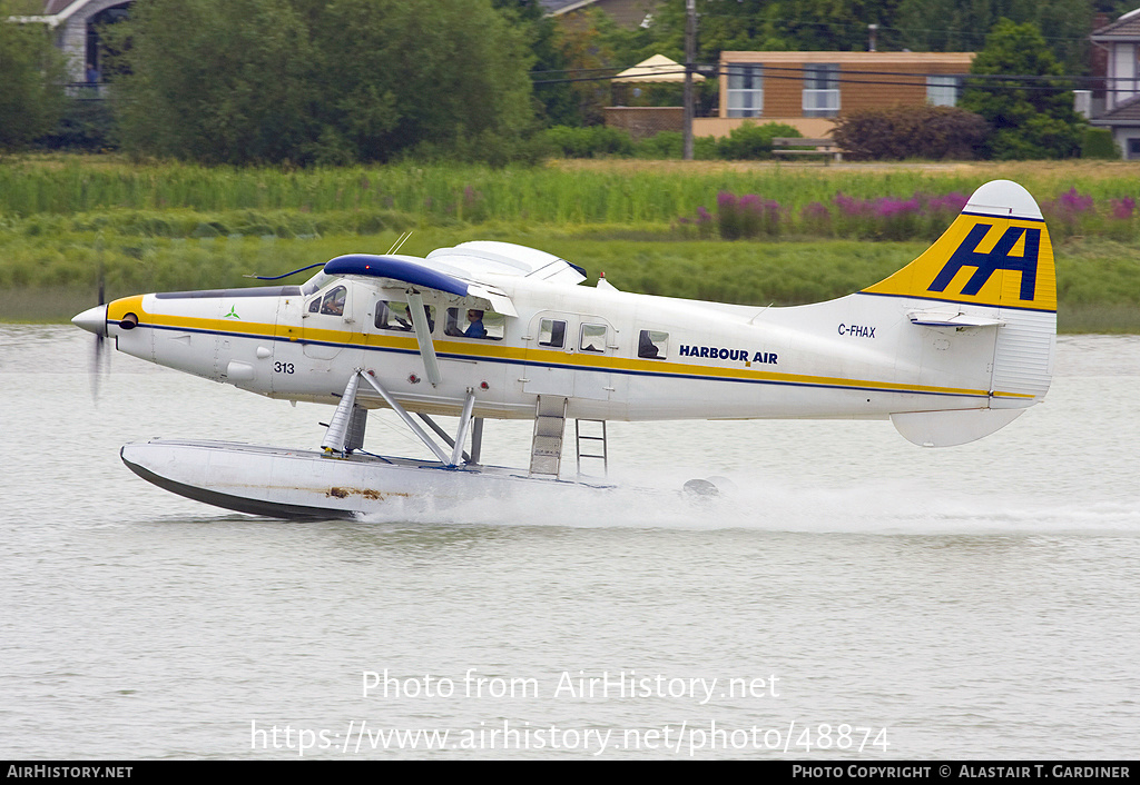 Aircraft Photo of C-FHAX | Vazar DHC-3T Turbine Otter | Harbour Air | AirHistory.net #48874