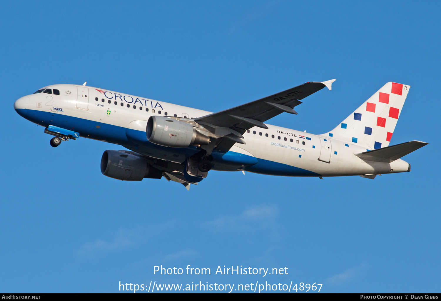 Aircraft Photo of 9A-CTL | Airbus A319-112 | Croatia Airlines | AirHistory.net #48967