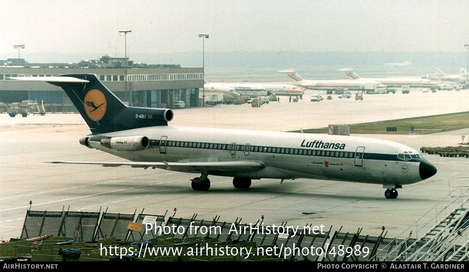 Aircraft Photo of D-ABLI | Boeing 727-230/Adv | Lufthansa | AirHistory.net #48989