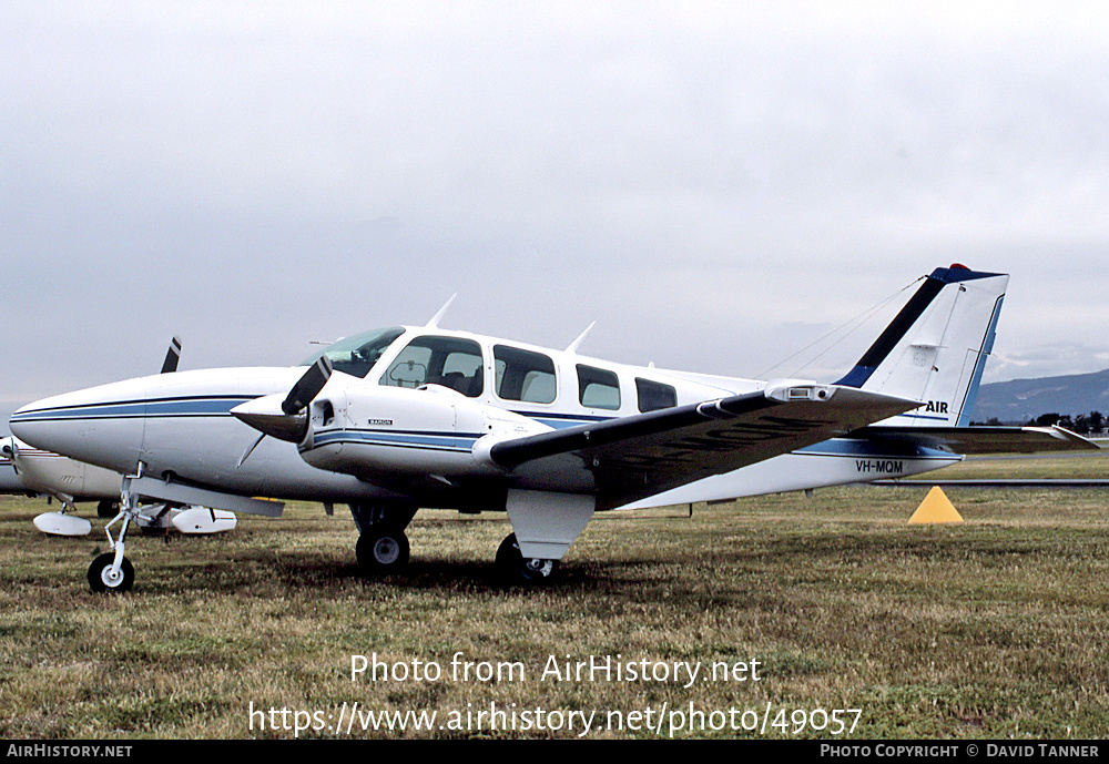 Aircraft Photo of VH-MQM | Beech 58 Baron | AirHistory.net #49057