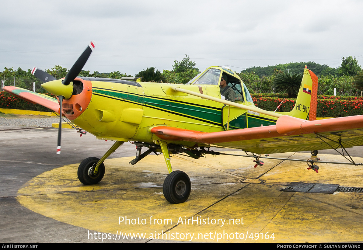 Aircraft Photo of HC-BMT | Cessna T188C Ag Husky | AIFA | AirHistory.net #49164