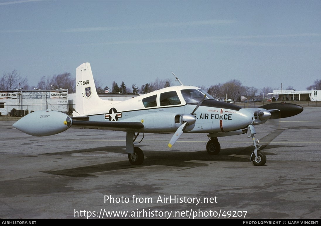 Aircraft Photo of 57-5848 / 0-75848 | Cessna U-3A Blue Canoe (310A/L-27A) | USA - Air Force | AirHistory.net #49207