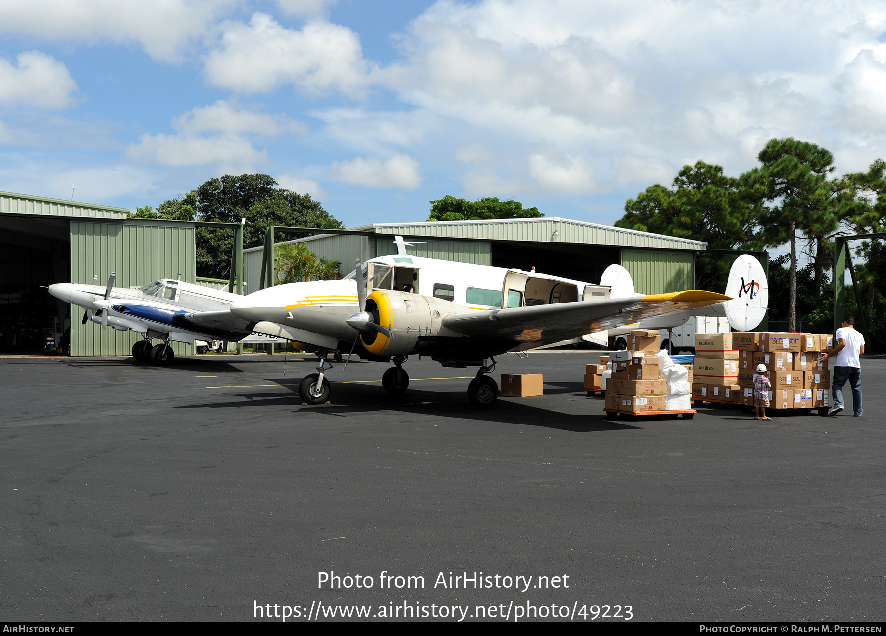 Aircraft Photo of N8476H | Beech H18 Tri-Gear | Monarch Air | AirHistory.net #49223