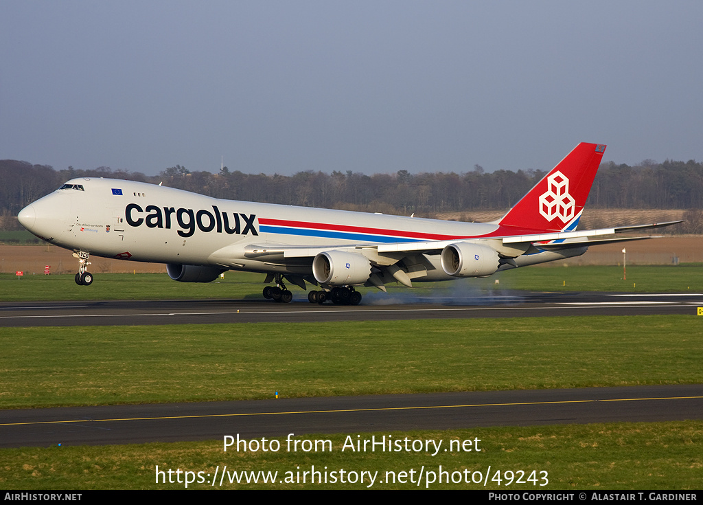 Aircraft Photo of LX-VCB | Boeing 747-8R7F/SCD | Cargolux | AirHistory.net #49243