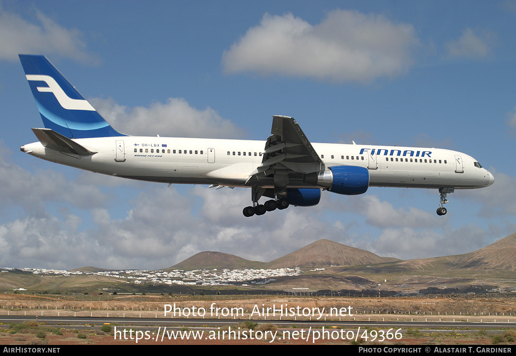 Aircraft Photo of OH-LBX | Boeing 757-2Q8 | Finnair | AirHistory.net #49366