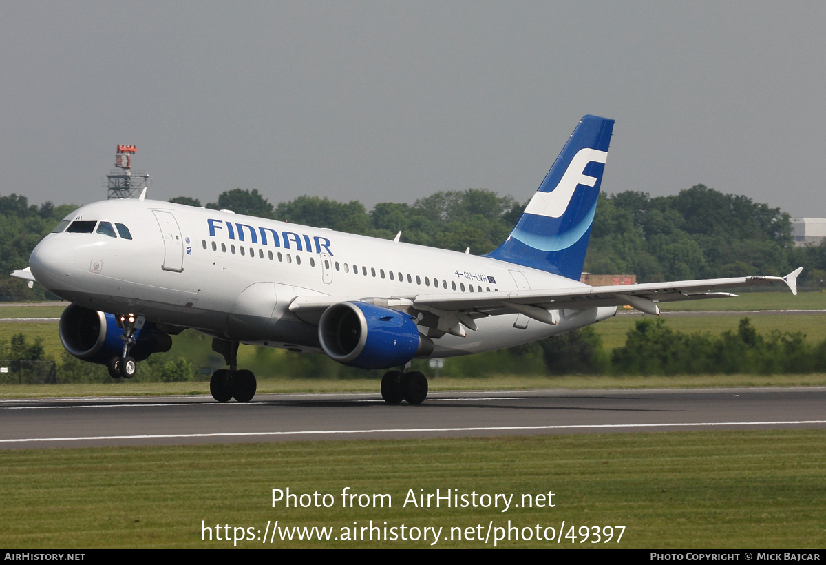 Aircraft Photo of OH-LVH | Airbus A319-112 | Finnair | AirHistory.net #49397