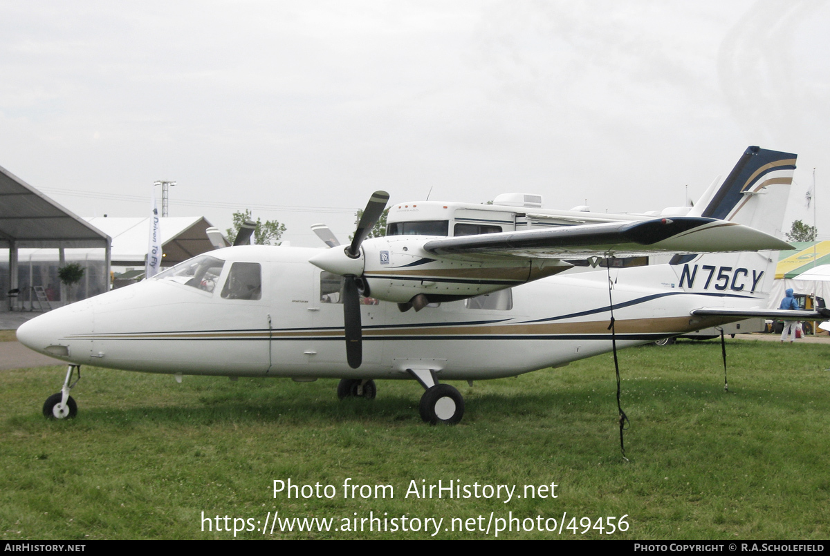 Aircraft Photo of N75CY | Partenavia AP-68TP-300 Spartacus | AirHistory.net #49456