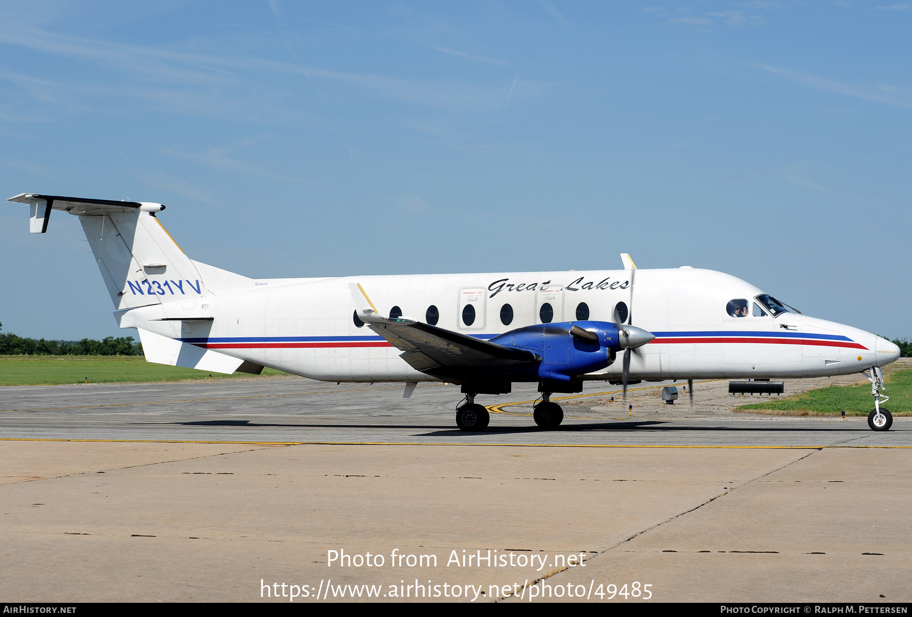 Aircraft Photo of N231YV | Raytheon 1900D | Great Lakes Airlines | AirHistory.net #49485