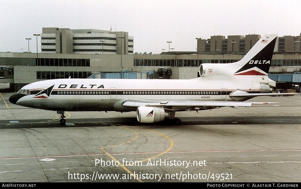 Aircraft Photo of N756DR | Lockheed L-1011-385-3 TriStar 500 | Delta Air Lines | AirHistory.net #49521