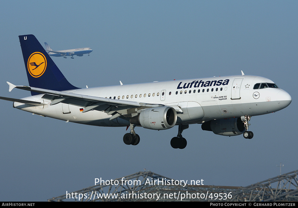 Aircraft Photo of D-AILI | Airbus A319-114 | Lufthansa | AirHistory.net #49536