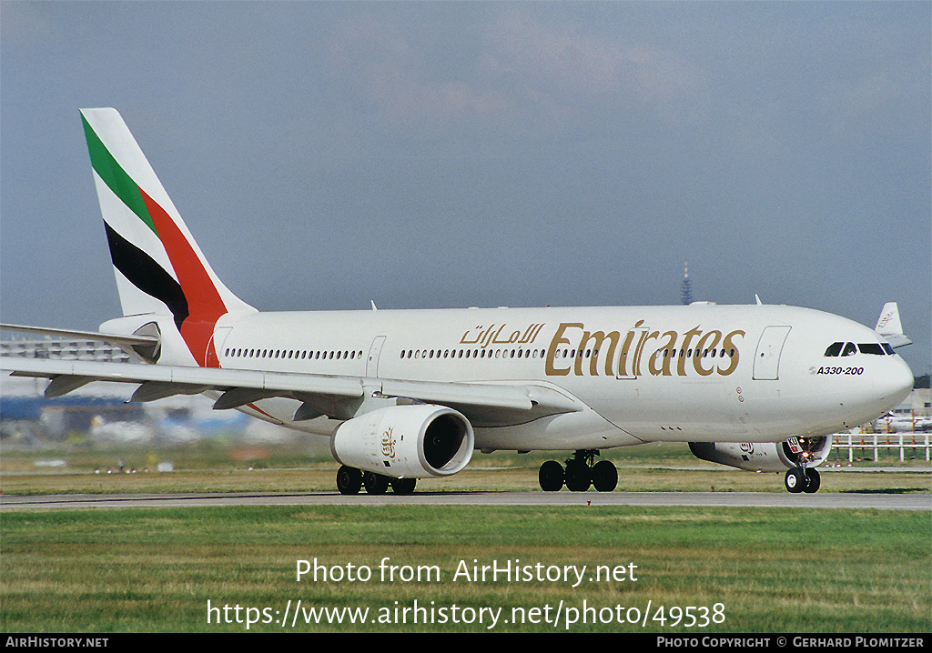 Aircraft Photo of A6-EKU | Airbus A330-243 | Emirates | AirHistory.net #49538