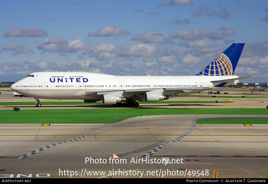 Aircraft Photo of N119UA | Boeing 747-422 | United Airlines | AirHistory.net #49548