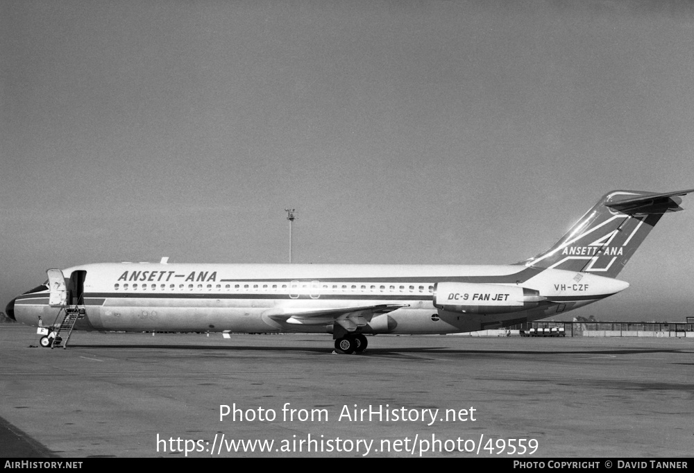 Aircraft Photo of VH-CZF | McDonnell Douglas DC-9-31 | Ansett - ANA | AirHistory.net #49559