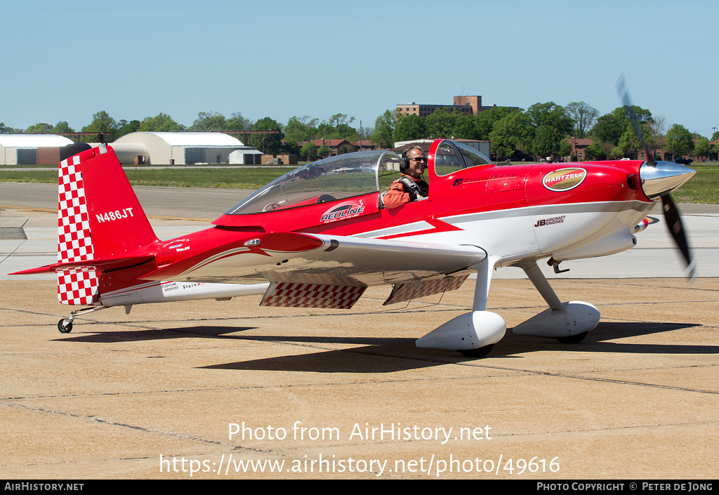 Aircraft Photo of N486JT | Van's RV-8 | AirHistory.net #49616