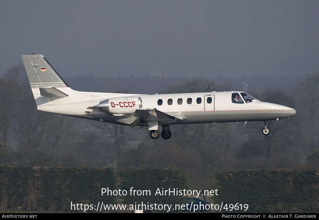 Aircraft Photo of D-CCCF | Cessna 550 Citation II | AirHistory.net #49619