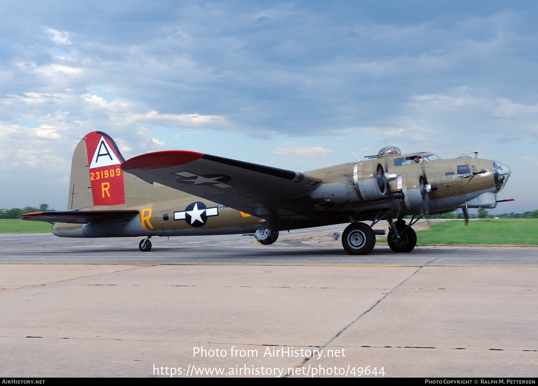 Aircraft Photo of N93012 / 231909 | Boeing B-17G Flying Fortress | USA - Air Force | AirHistory.net #49644