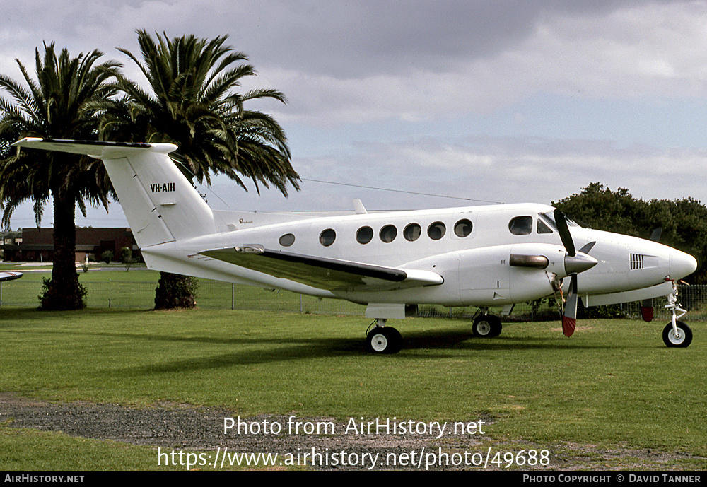 Aircraft Photo of VH-AIH | Beech 200 Super King Air | AirHistory.net #49688