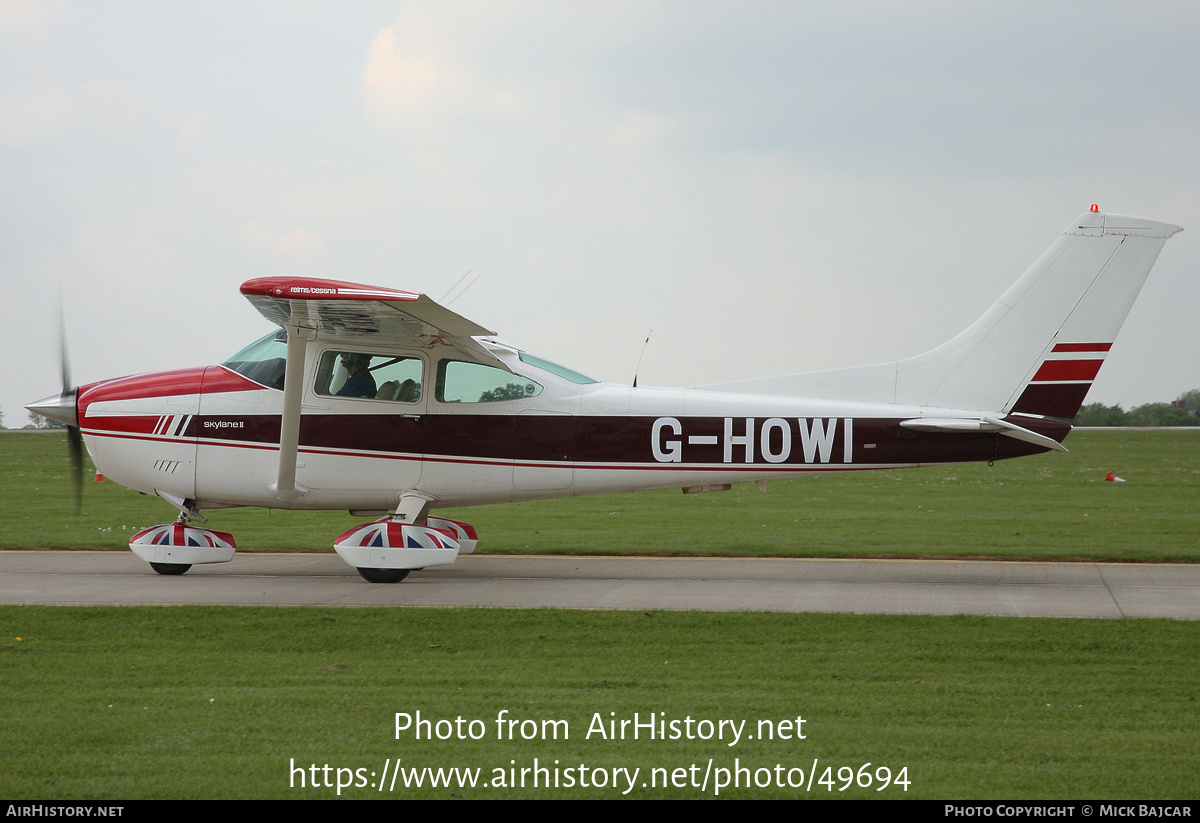 Aircraft Photo of G-HOWI | Reims F182Q Skylane | AirHistory.net #49694