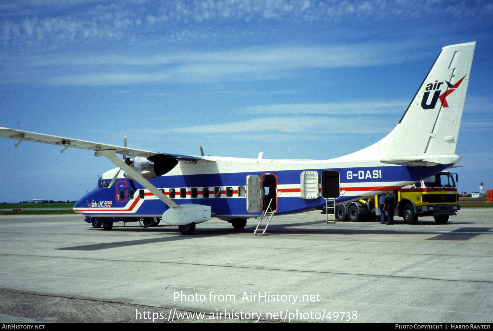 Aircraft Photo of G-DASI | Short 360-100 | Air UK | AirHistory.net #49738