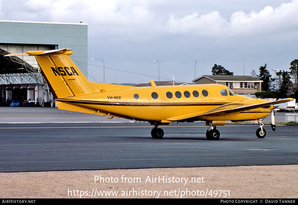 Aircraft Photo of VH-NSE | Beech 200C Super King Air | NSCA - National Safety Council of Australia | AirHistory.net #49751