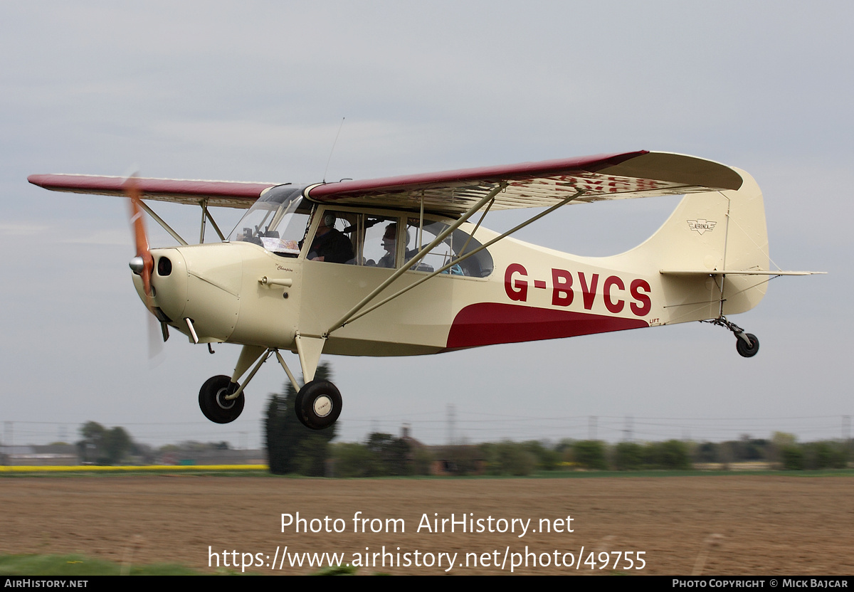 Aircraft Photo of G-BVCS | Aeronca 7AC Champion | AirHistory.net #49755