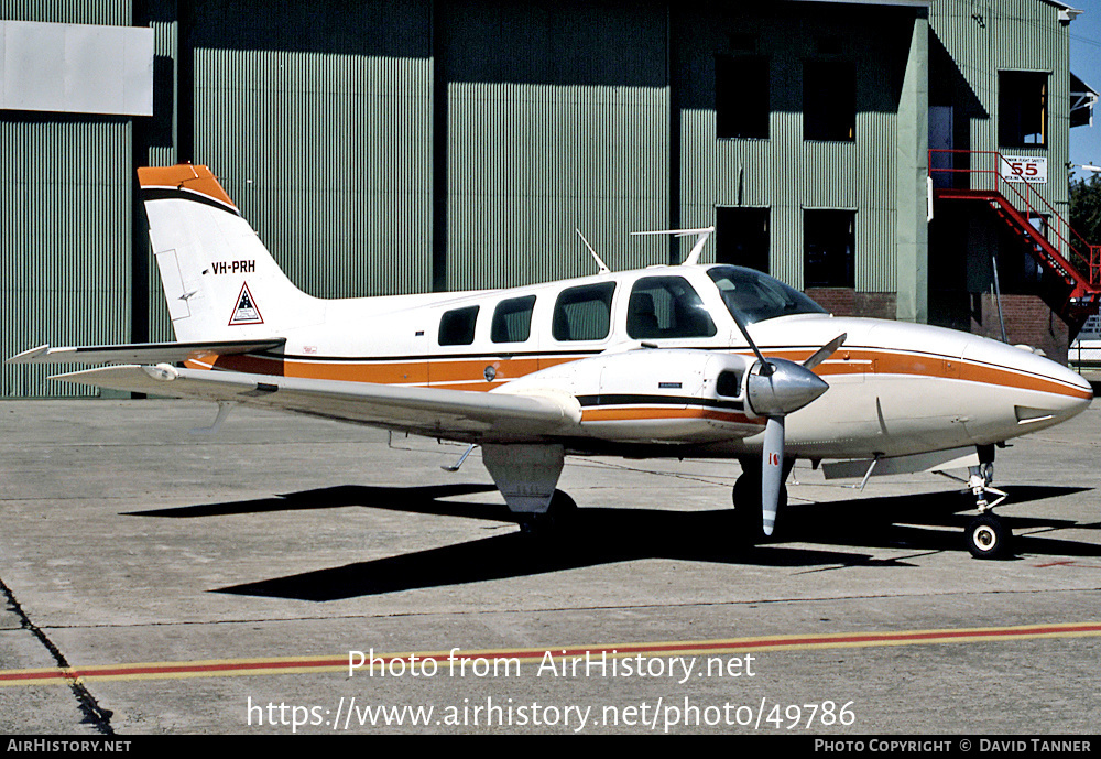 Aircraft Photo of VH-PRH | Beech 58 Baron | AirHistory.net #49786