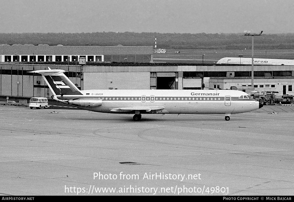 Aircraft Photo of D-AMOR | BAC 111-524FF One-Eleven | Germanair | AirHistory.net #49801