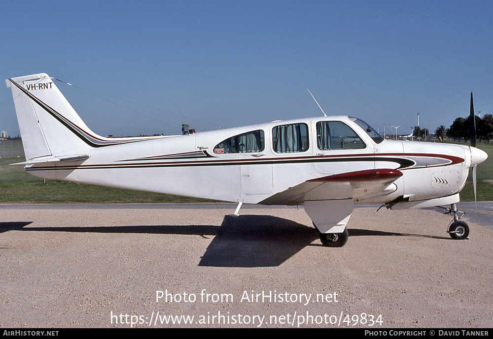 Aircraft Photo of VH-RNT | Beech C33 Debonair | AirHistory.net #49834