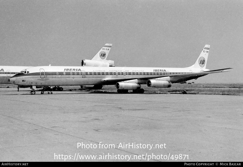 Aircraft Photo of EC-BMZ | McDonnell Douglas DC-8-63CF | Iberia | AirHistory.net #49871