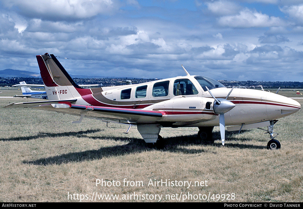 Aircraft Photo of VH-FDC | Beech 58 Baron | AirHistory.net #49928