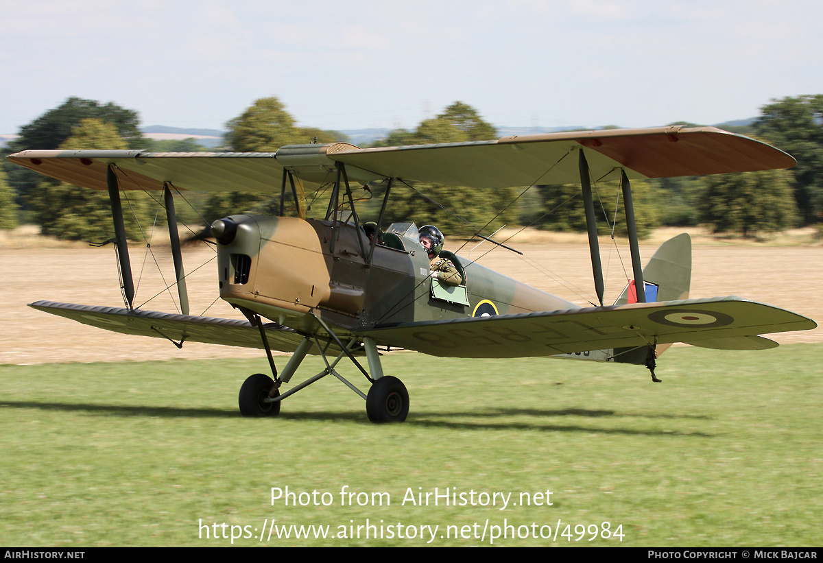 Aircraft Photo of G-BLUZ / LF858 | De Havilland D.H. 82B Queen Bee | UK - Air Force | AirHistory.net #49984