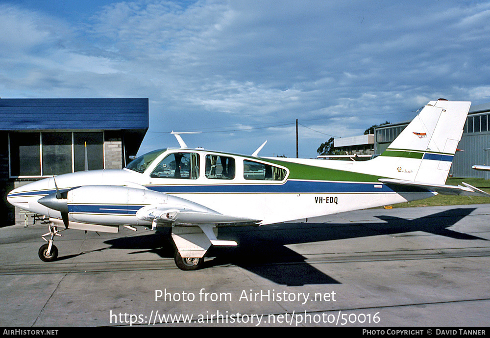 Aircraft Photo of VH-EDQ | Beech E55 Baron | AirHistory.net #50016