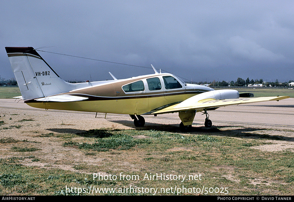 Aircraft Photo of VH-DBZ | Beech A55 Baron (95-A55) | AirHistory.net #50025