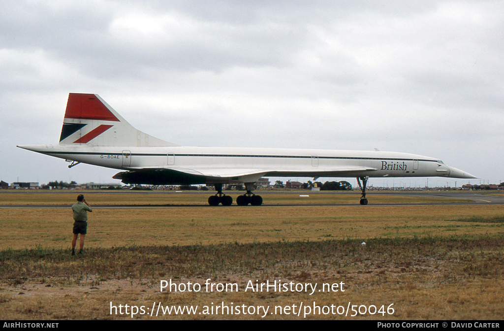 Aircraft Photo of G-BOAE | Aerospatiale-BAC Concorde 102 | British ...