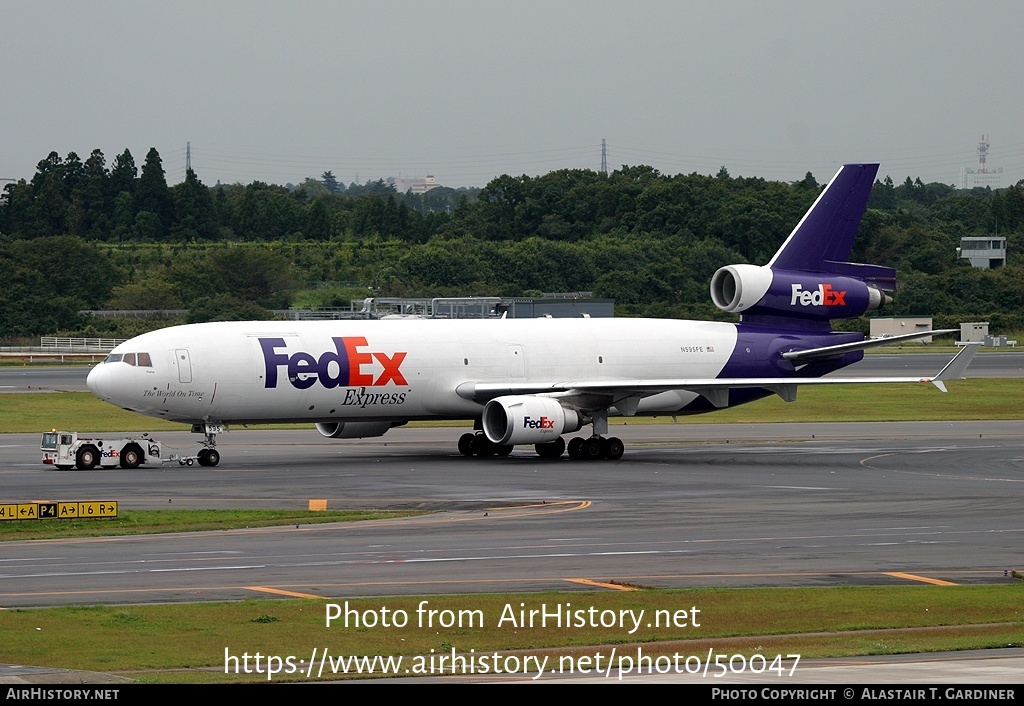 Aircraft Photo of N595FE | McDonnell Douglas MD-11/F | FedEx Express - Federal Express | AirHistory.net #50047