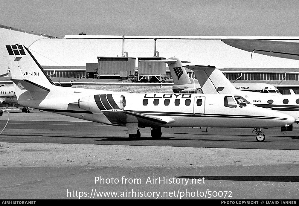 Aircraft Photo of VH-JBH | Cessna 550 Citation II | Lloyd Aviation | AirHistory.net #50072