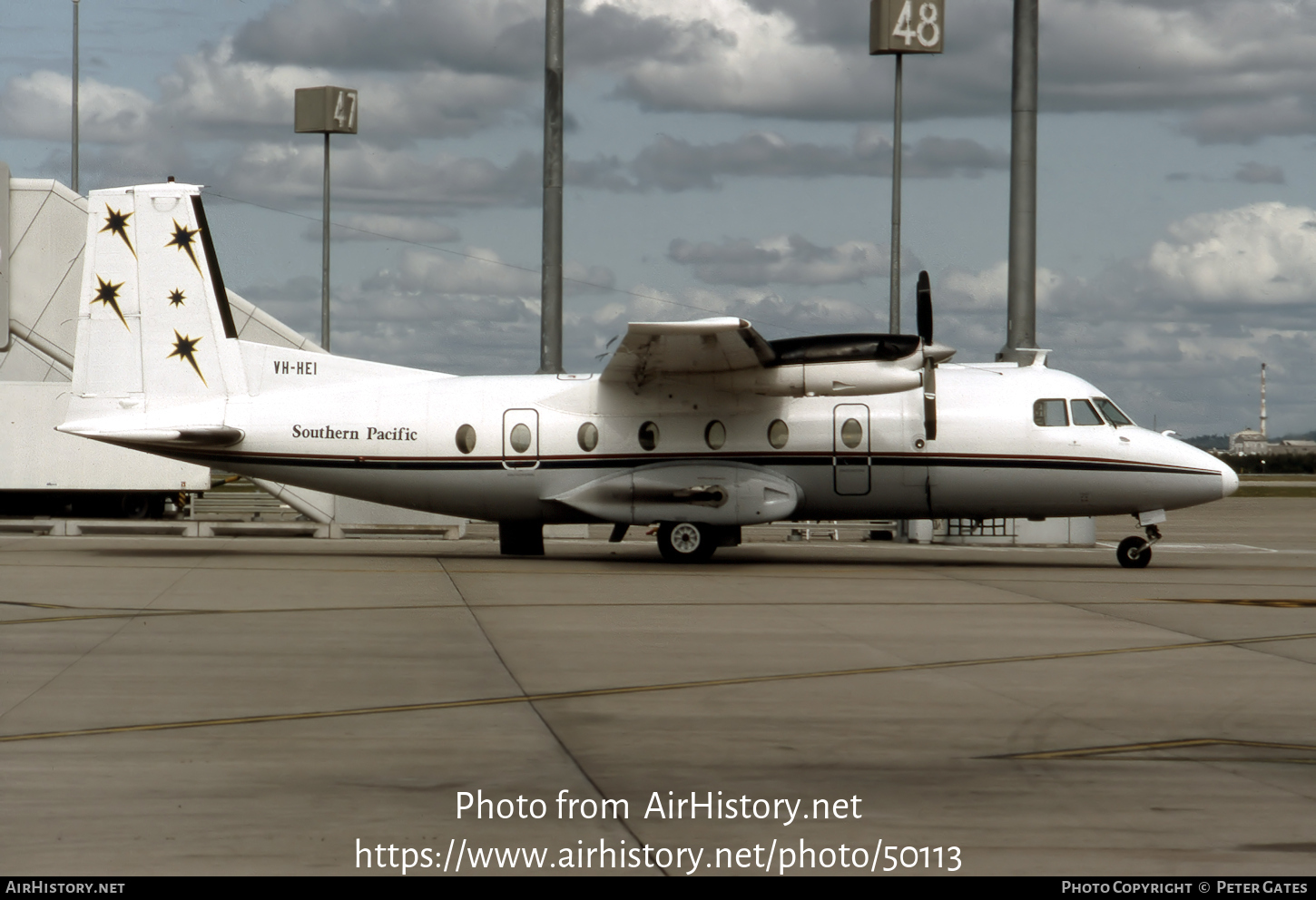 Aircraft Photo of VH-HEI | Frakes Mohawk 298 | Southern Pacific Regional Airlines | AirHistory.net #50113