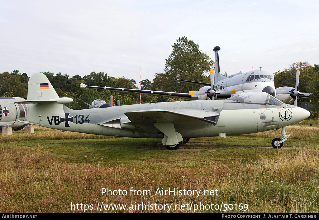 Aircraft Photo of VB-134 | Hawker Sea Hawk Mk 100 | Germany - Navy | AirHistory.net #50169