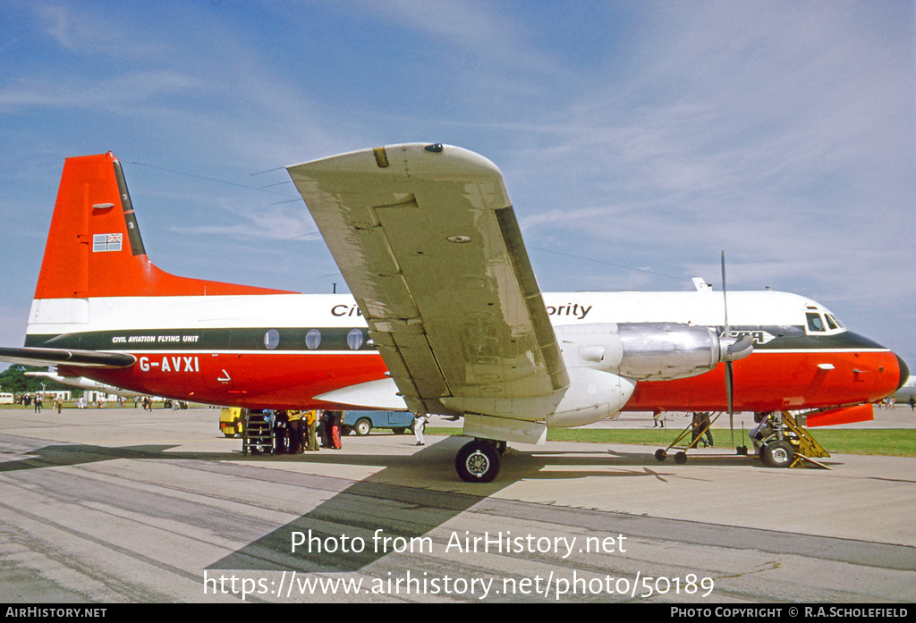 Aircraft Photo of G-AVXI | Hawker Siddeley HS-748 Srs2A/238 | Civil Aviation Authority - CAA | AirHistory.net #50189