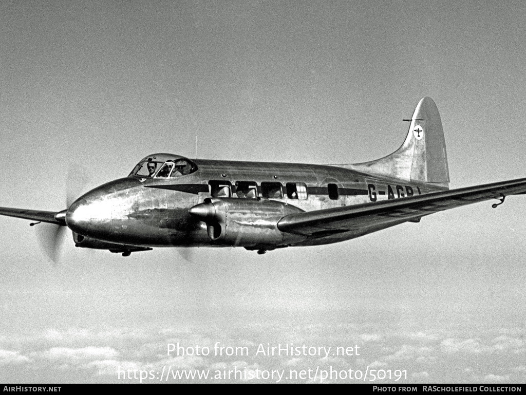 Aircraft Photo of G-AGPJ | De Havilland D.H. 104 Dove 1 | De Havilland | AirHistory.net #50191