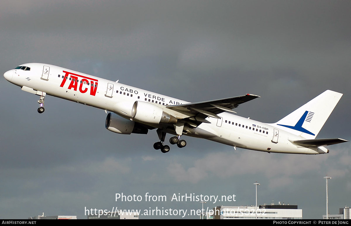 Aircraft Photo of D4-CBP | Boeing 757-2Q8 | TACV Cabo Verde Airlines | AirHistory.net #50202