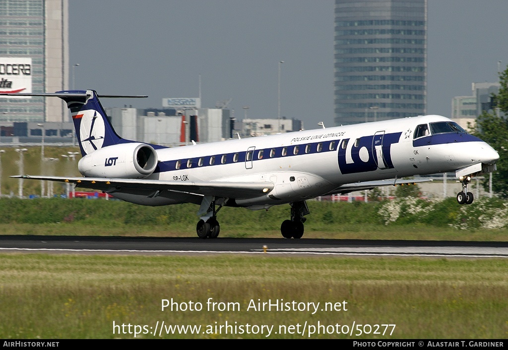 Aircraft Photo of SP-LGK | Embraer ERJ-145MP (EMB-145MP) | LOT Polish Airlines - Polskie Linie Lotnicze | AirHistory.net #50277