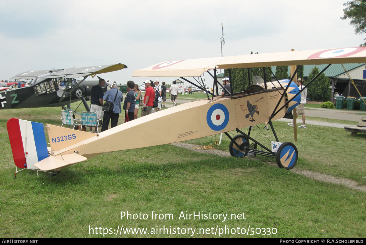 Aircraft Photo of N323SS | Morane Saulnier L (replica) | France - Air Force | AirHistory.net #50330