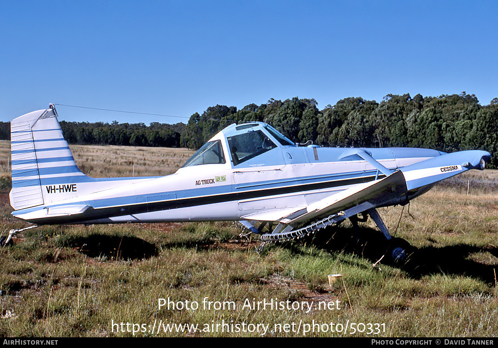 Aircraft Photo of VH-HWE | Cessna A188B AgTruck | AirHistory.net #50331