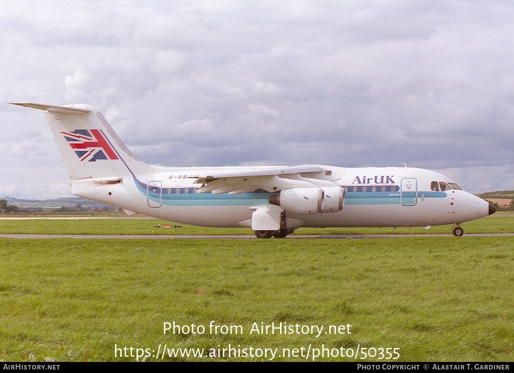 Aircraft Photo of G-CSJH | British Aerospace BAe-146-200 | Air UK | AirHistory.net #50355