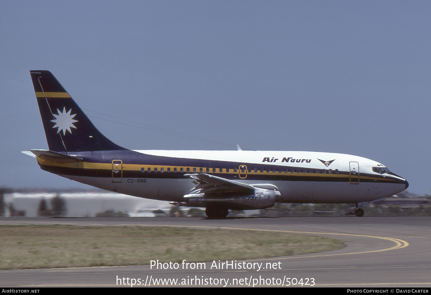 Aircraft Photo of C2-RN6 | Boeing 737-2L7/Adv | Air Nauru | AirHistory.net #50423