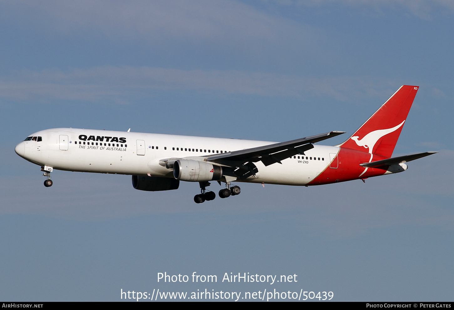 Aircraft Photo of VH-ZXD | Boeing 767-336/ER | Qantas | AirHistory.net #50439