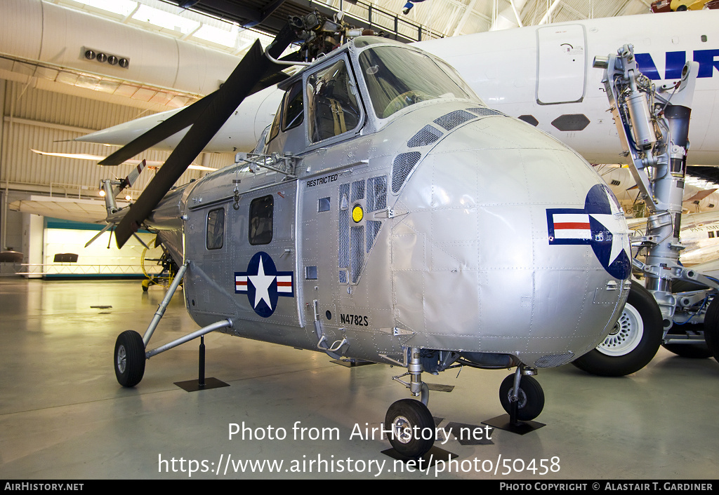 Aircraft Photo of N4782S | Sikorsky HRS-1 (S-55B) | USA - Air Force | AirHistory.net #50458